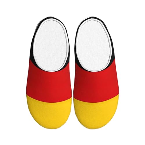 Pantoufles lavables motif drapeau allemand intérieur extérieur avec semelle TPR