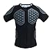 Valcatch Padded Compression Shirt Hip Pad Shorts Rib Chest Protector Kids Teens Protective Gear Set Youths Trainning Suit for Basketball Football Baseball Paintball Hockey Goalie