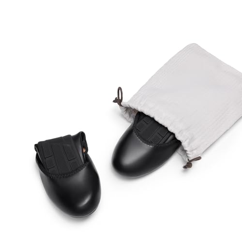 DREAM PAIRS Women’s Ballet Flats Foldable Round Toe Dressy Comfortable Slip On Dress Shoes4