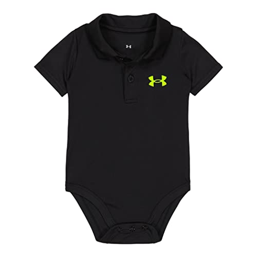 Under Armour baby-boys Logo Polo Bodysuit, Short Sleeve