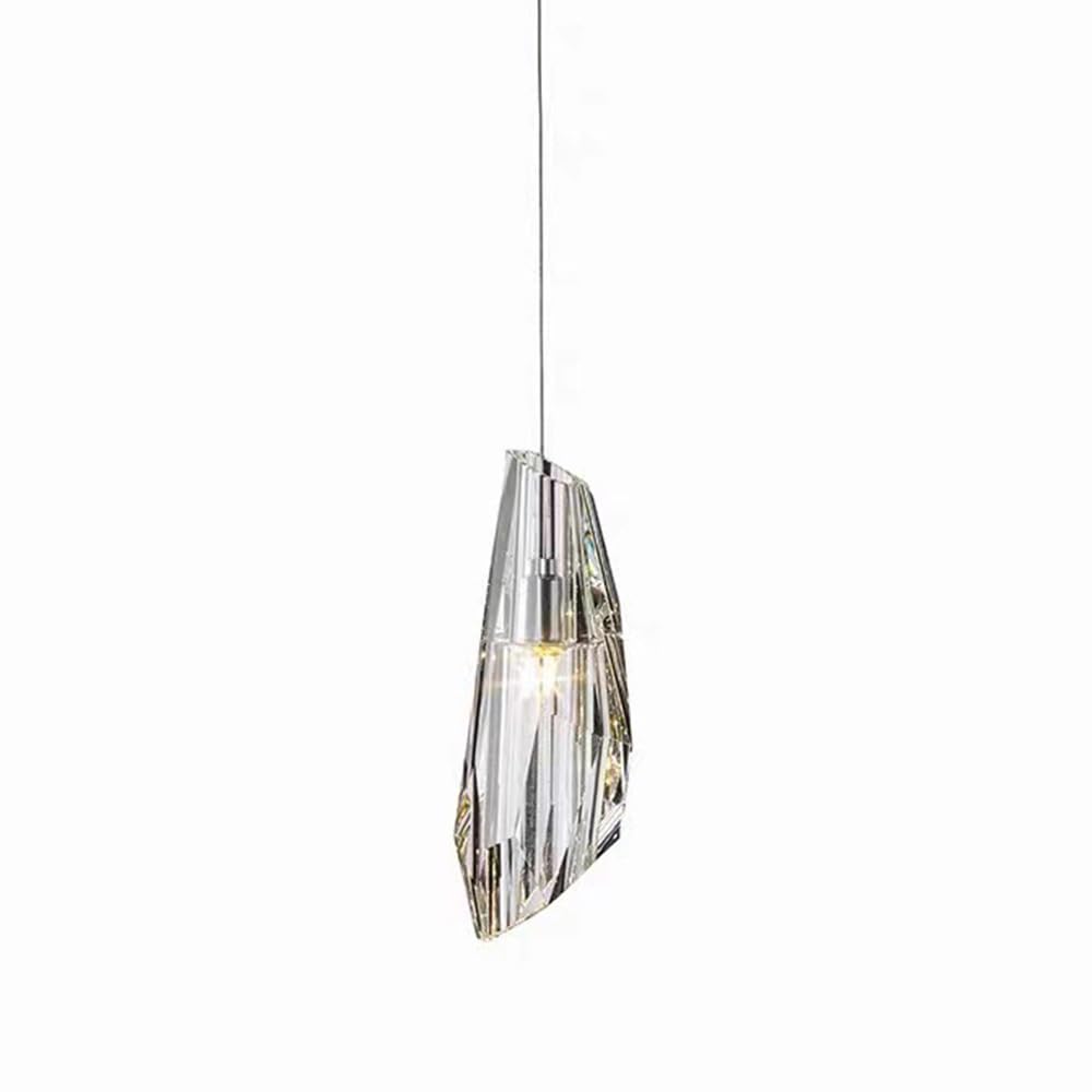 Rszcsmo Multicolor Postmodern Simple Bedroom Bedside Chandelier Nordic Light Luxury Living Room Restaurant Crystal Chandelier, Suitable For Corridor Bar Cafe Hotel, Lighting Fixture