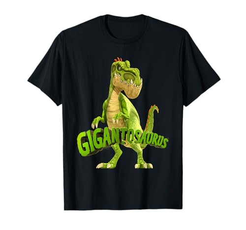Gigantosaurus Logo mit Giganto der Dinosaurier T-Shirt