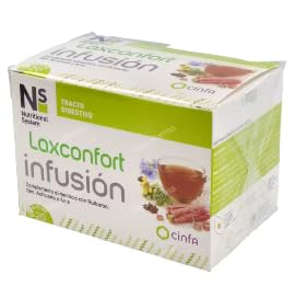 Laxconfort Infusión Digestiva, Suplemento Natural en Sobres, 20 Unidades. Pack de 2