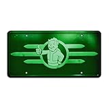Celebrity Machines | Fallout | PIP-BOY | Vanity Plate, Stamped Aluminum, Metal Decorative Tag, Corrosion Resistant, Quality Novelty Sign, Wall Decoration, Wall Hanging