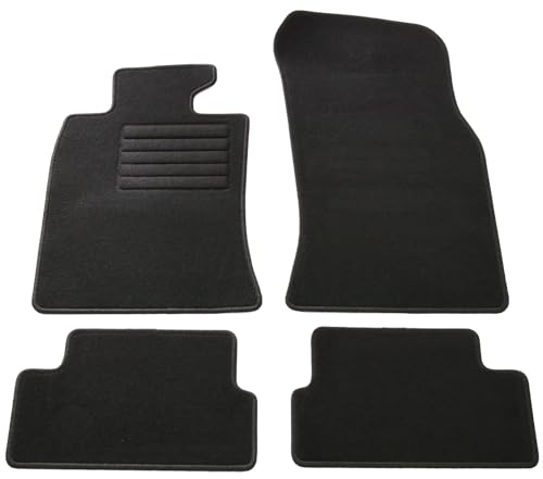 Tapis de sol en velours Mini R56 protection antidérapante et moquette noire haute densité