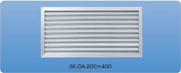 Amazon | 新協和 扉用ガラリ SK-DA-300×600 アルミ製 | 換気口