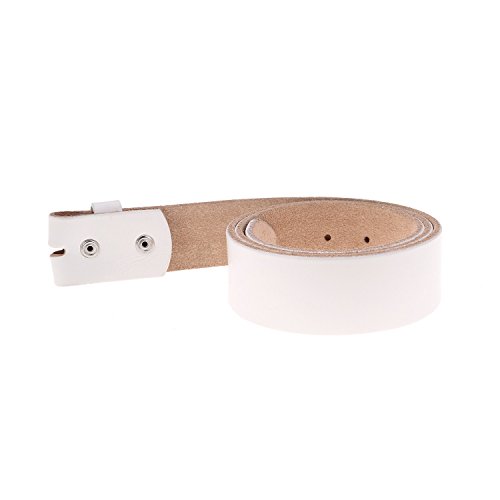 Image of Gelante Genuine Full Grain Leather Belt Strap without Belt Buckle