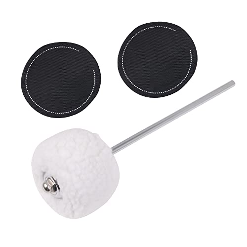 Lovermusic Drum Beater and Pedal Patch Set