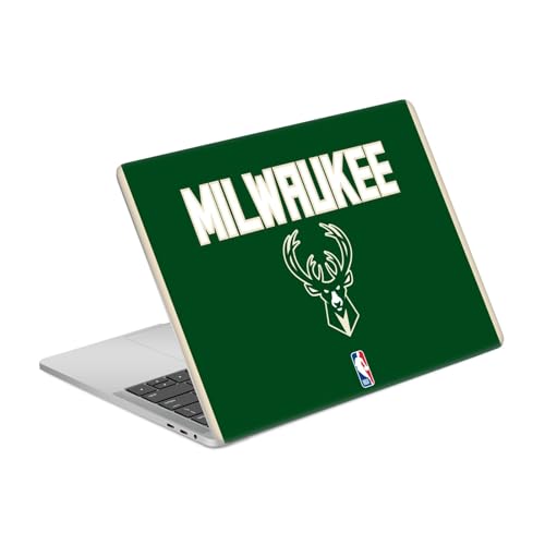 Peau Autocollant Vinyle Vert Milwaukee Bucks Compatible MacBook Pro 13