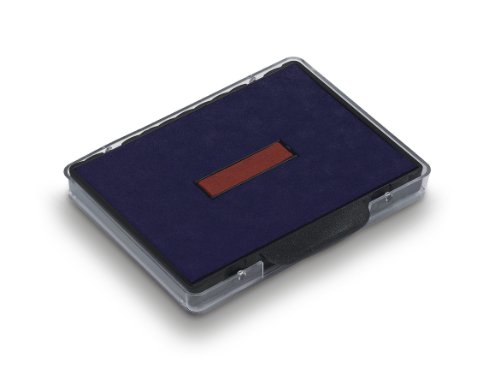 Preisvergleich Produktbild trodat Ersatzstempelkissen 6 58 2, blau rot, Doppelpack