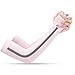 WZHZJ Bras de Refroidissement Unisexe Manches à Manches de Sport Sun Hand Cover Cover Refroidisseur Réchauffeur Pêche Pêche Cyclisme Sun Protection Arm Réchauffeurs (Color : Pink)