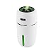 nawilżacz Usb. Nawilżacz dyfuzora mini powietrza z 7 kolorami Home Office Hotel Przenośne dwa tryby wsparcia Duża pojemność, przeciwsuszające, nawilżające (Color : White)