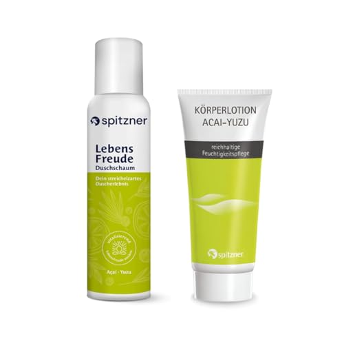Spitzner Acai-Yuzu Duschschaum (150 ml) und Körperlotion (200 ml)