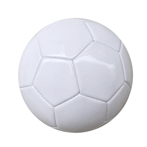 Balón de fútbol – Competiciones de práctica de Entrenamiento | Balón de fútbol Liso | Tamaño 3/4/5 Autógrafo Firma de fútbol para Entrenamiento Oficial de la Escuela Secundaria