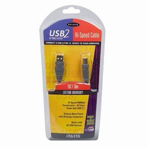 Belkin USBP[u ? ^CvA USB ? ^CvB USB ? 10 ft