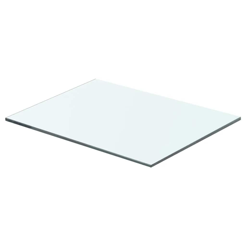 vidaXL Regalböden 2 STK. Glas Transparent 40x25 cm
