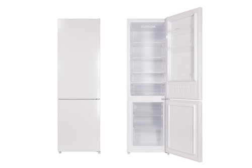 Respekta Frigorífico y congelador combinado independiente / 187 L refrigeración / 75 L congelación/Low-Frost/congelación rápida / KG176W-37/176 x 54 x 55 cm [Clase energética D]