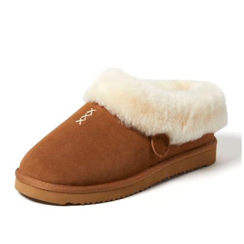 Dearfoams Fireside Genuine Shearling Clog