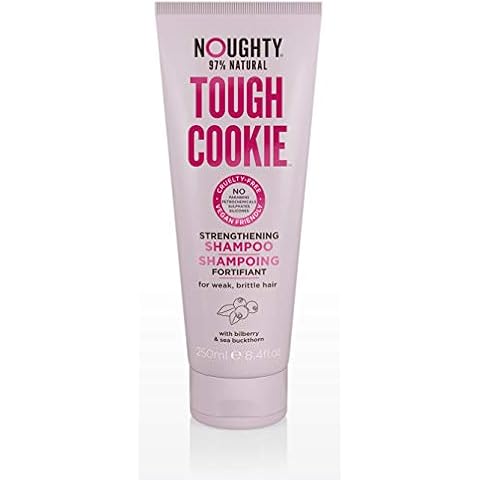 Noughty Tough Cookie Shampoo, 97% Natural Sulphate Free Vegan Haircare, for Weak, Brittle & Damaged Hair (250ml) Cover