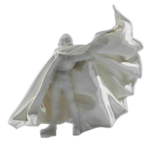 BOSWON E4-01 1/12 Scale Custom White Wired Cape (No Figure)