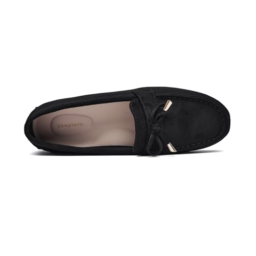 Image of Vespiero Loafers for Women Slip On Flats Comfortable Business Dressy Casual Non Slip Work Walking Office Loafers Shoes