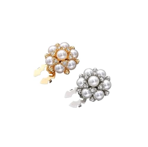 Fundas de botones de diamantes de imitación con cristales premium y clip de alta fijación 2