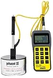 Accusize Industrial Tools PhaseII+ Portable Hardness Tester w/Certified Test Block, PHT-1800C