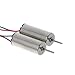 Nawwgy 5pcs 3.7V Long Shaft 615 for Motor High Speed Toy Model Motors Hollow C DC Motor