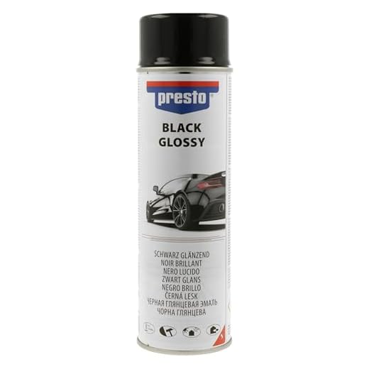 Presto 428948 Rallye-Spray, 500 ml, Schwarz Glanz