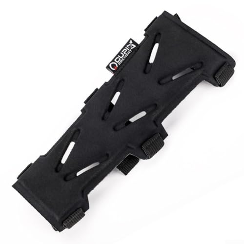 Protector de antebrazo flexible para arqueros zurdos y diestros, material suave al tacto
