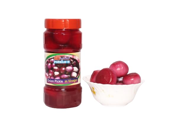 Shri Krishna Pickles Onion In Vinegar In Mustard Oil Truly Homemade Traditional Indian Taste, No Preservatives, Plastic Jar 400gm-picture-18