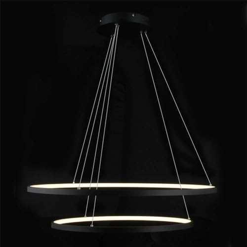 Lampe suspendue LED moderne idéale pour illuminer la table à manger du salon