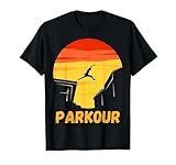 Vintage parkour tshirt Freerunning Cool men,kids
