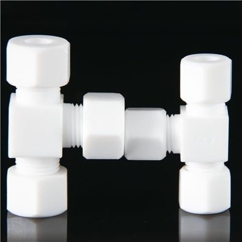 Raccord de jonction à compression trois voies PTFE 1(3*8*3mm)