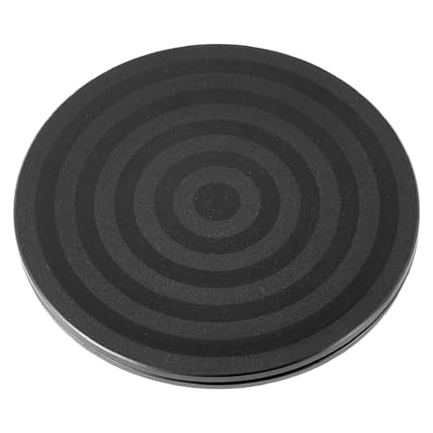 Multi-use Heavy Duty Rotating Swivel Stand - Lazy Susan with Steel Ball Bearings for Model Base/Rotating Plants/Crafts Stand Monitor/Big Screen TV/Monitors/Potted Plants (8 Inch) Cover