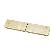 FILCO Genuine ウッドリストレスト 分離型(2分割) Mサイズ〔幅358mm〕北海道産天然木使用 オスモカラー仕上げ 日本製 ブラウン FGWR/M2