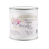  Prager Pintura a la tiza Chalk Paint Amelie 750ml (01 Blanco Nieve)