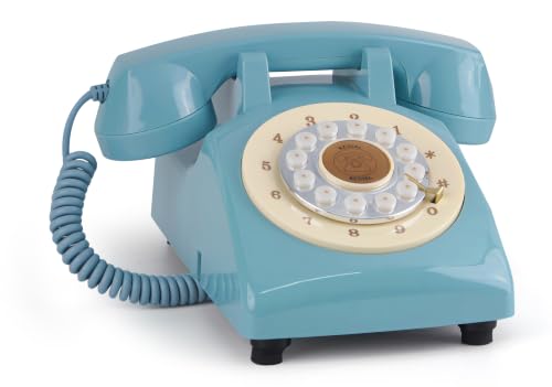 Image of RetroVox Audio Guest Book Wedding Phone Guestbook Guest Audio Message Book, Vintage Style for Wedding Reception, Bridal Shower, Baby Shower（06 Tiffany Blue）