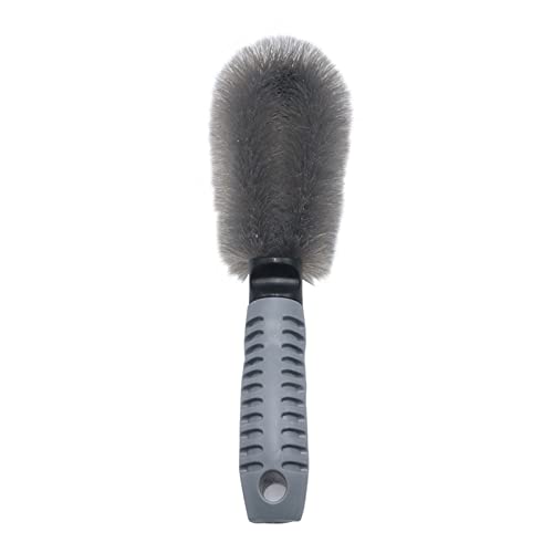 Brosse de nettoyage pneu de voiture à manche ergonomique isolant