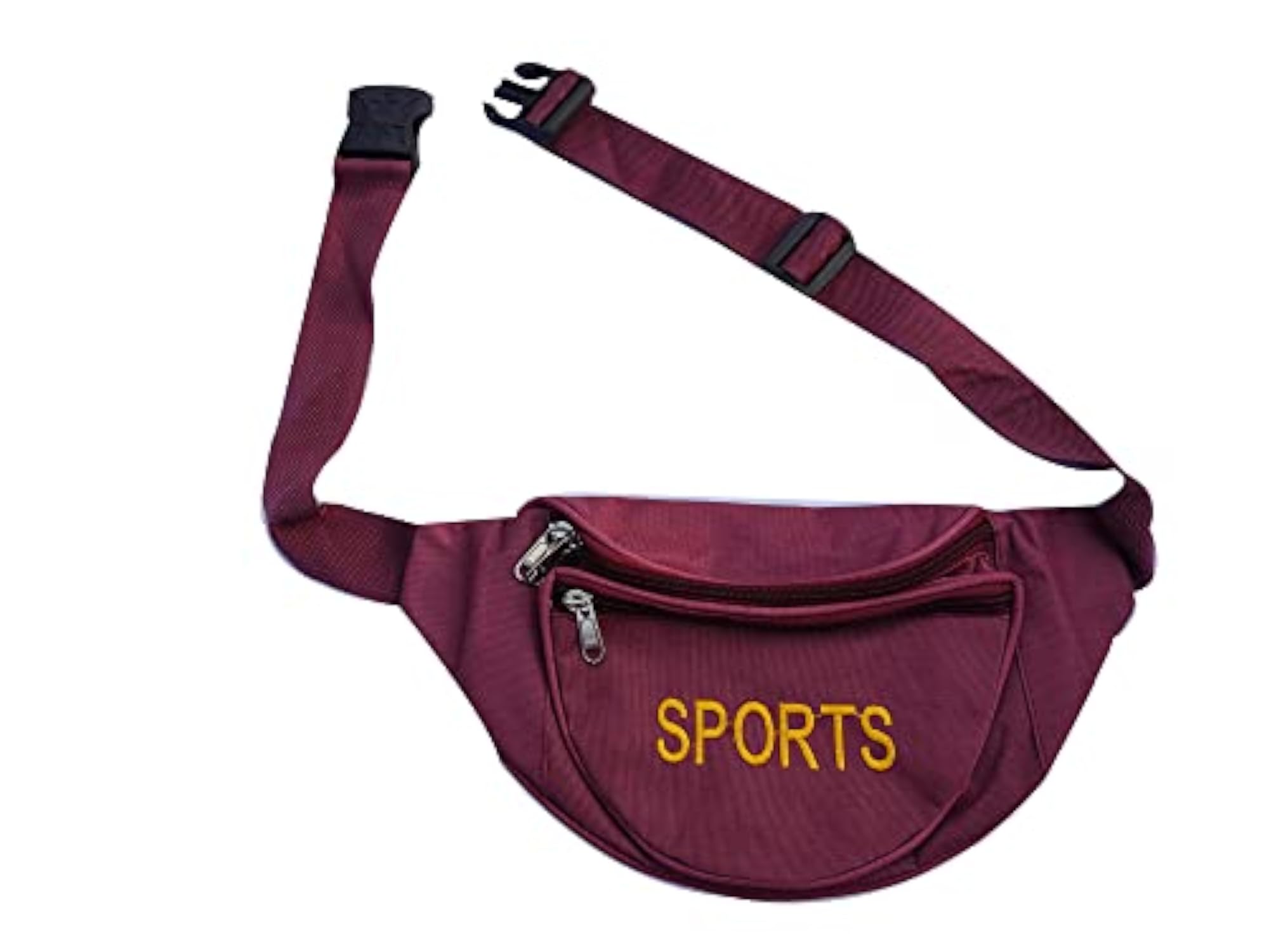 Unisex Waist Travel Pouch, Adjustable Strap