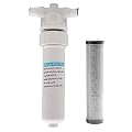 Westbrass AF400 Under Sink In-line Filter Unit and Cartridge for Instant Hot or Pure Water Dispenser faucets, White