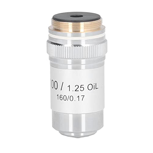 Objectif de microscope 100X haute puissance fabriqué en laiton chromé