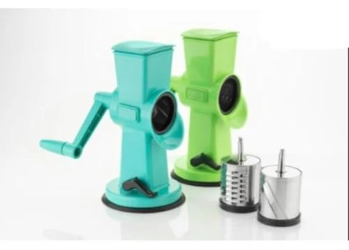 Image of 2-in-1 Badam Slicer & Dry Fruit Grater | Manual Nut & Vegetable Cutter | Stainless Steel Blades | Cheese, Fruits, Almonds, Cashew, Pistachio Chopper | Handheld Multi-Cutter Tool