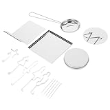Cabilock 1 Jeu Moule à gâteau sucré pot à sel avec couvercle outil de bonbons kit de pâtisserie découpoirs à cookies moules à gâteaux pour la cuisson outil de fabrication de bonbons Papier