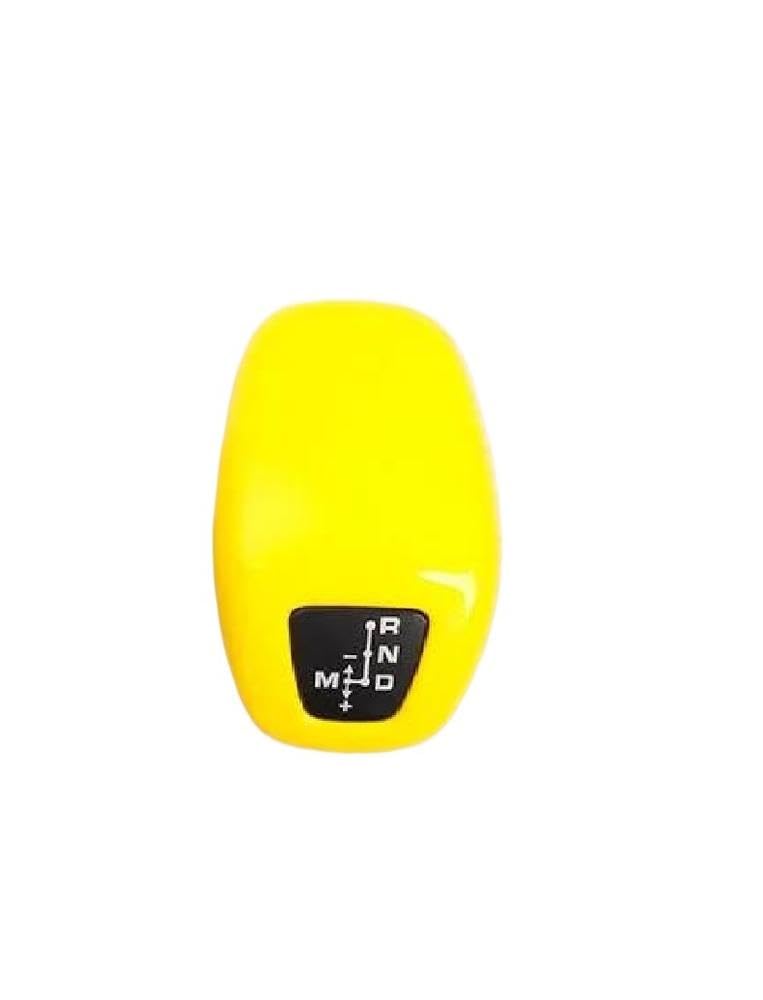 Sxqpocar Yellow Gear Shift Knob Cap For Porsche Panamera 971 2017-2023 Gear Ball Top Cover Shift Lever Head(Yellow)