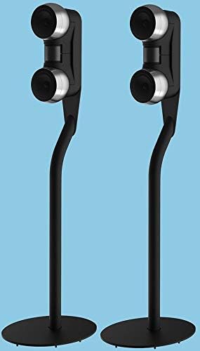 Gallo Acoustics Strada 2 Stainless-Steel Side Speakers with Floorstands (Pair)