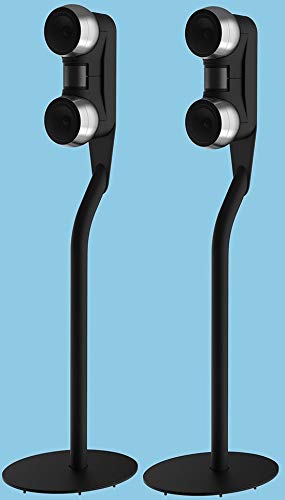 Gallo Acoustics Strada 2 Stainless-Steel Side Speakers with Floor Stands (Pair)