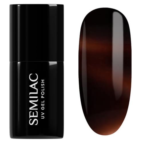 Semilac UV Nagellack 942 Jelly Cola 7ml Gel Nagellack für Nägel