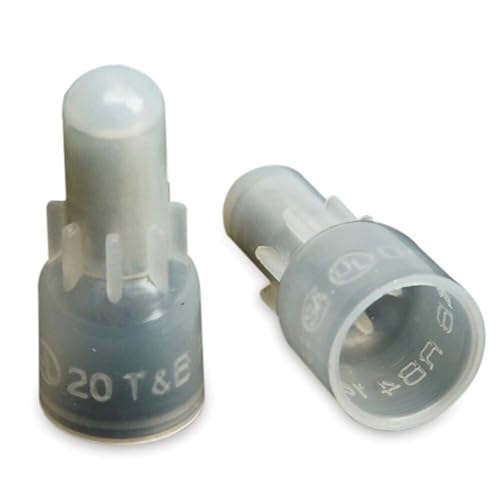 Fil à sertir isolé en nylon Sta-Kon RB4-TB blanc 1000 pièces