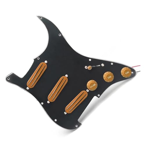 Micro guitare SSS pré-câblé 9K idéal pour vos sessions de home-studio